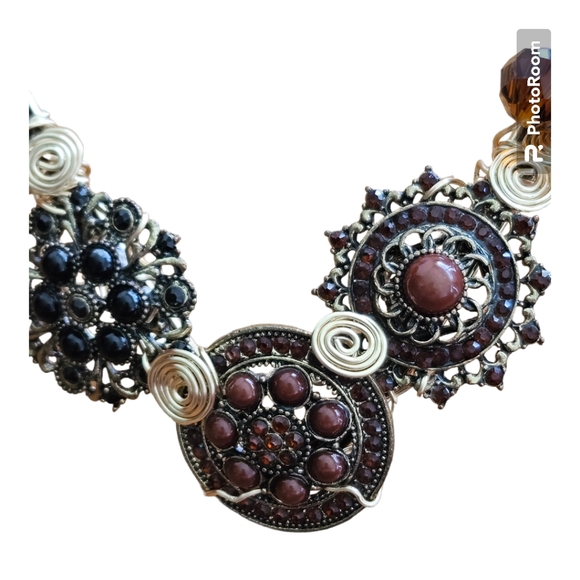 Vintage Gold Tone Neck Collar by Best - Picture 4 of 7